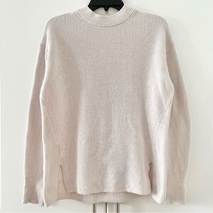 Lululemon Merino Wool-Blend Ribbed Crewneck Sweater